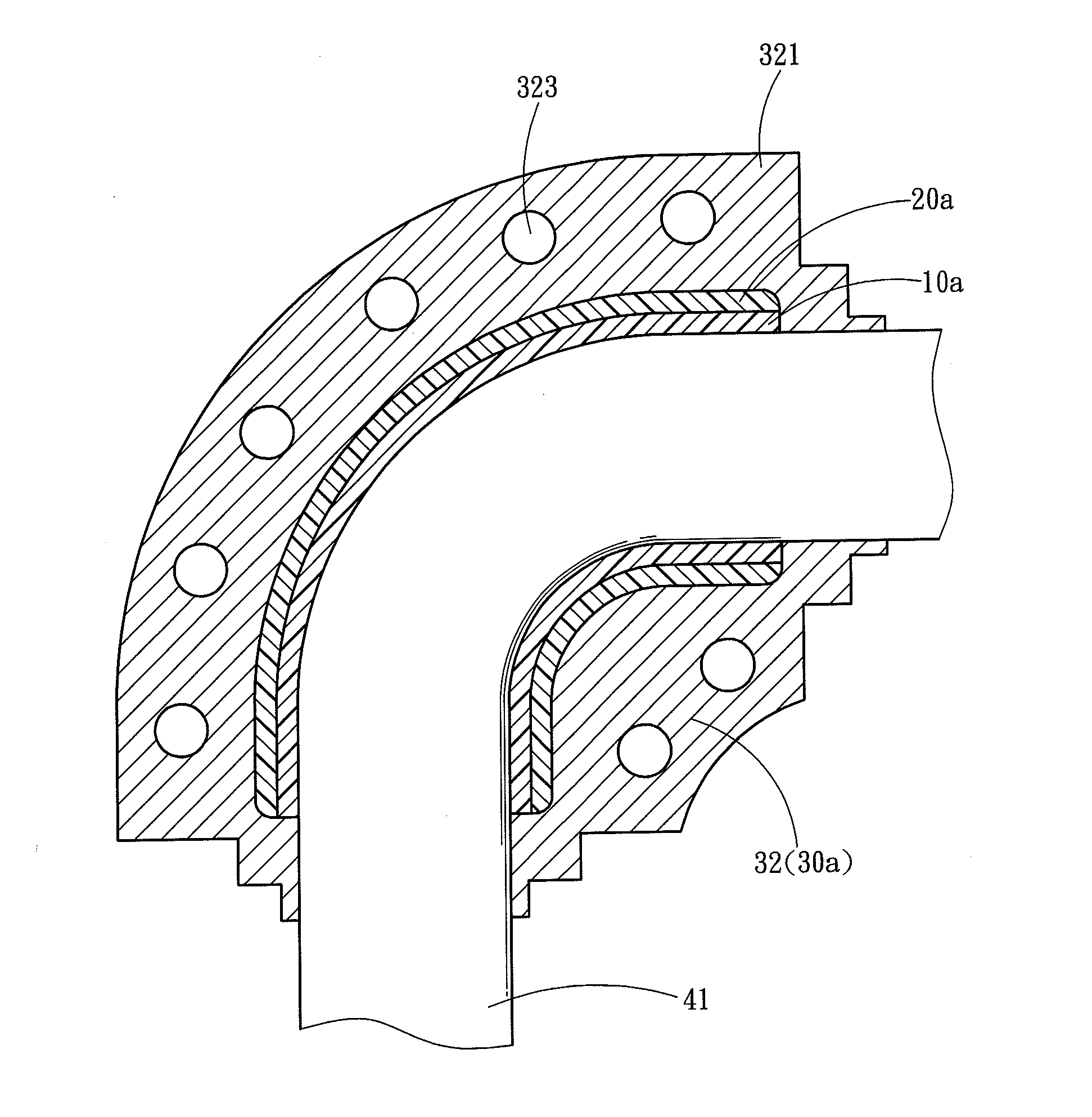 Rapid leakage-proof structure for tubes