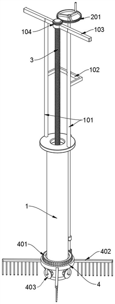 Water sample extracting and storing integrated device for water environment monitoring