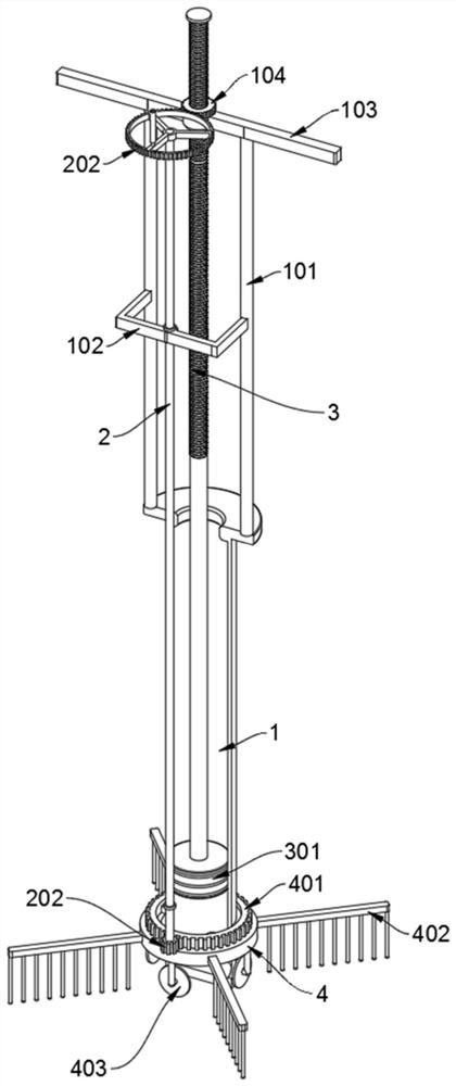 Water sample extracting and storing integrated device for water environment monitoring