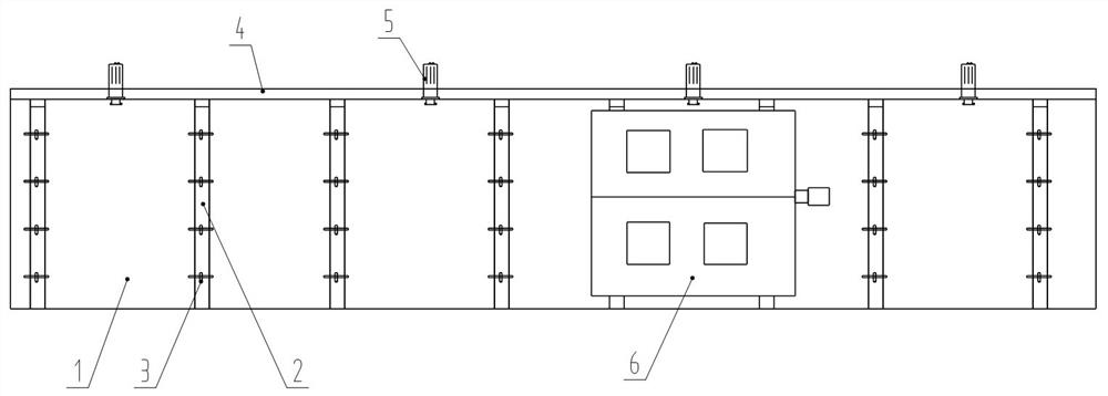 Quick charging platform for mining battery car