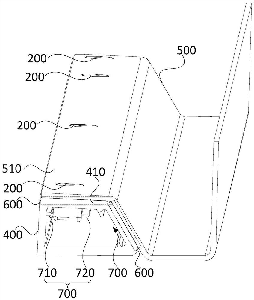 Auxiliary connecting mechanism, assembling fixation device and assembling fixation method