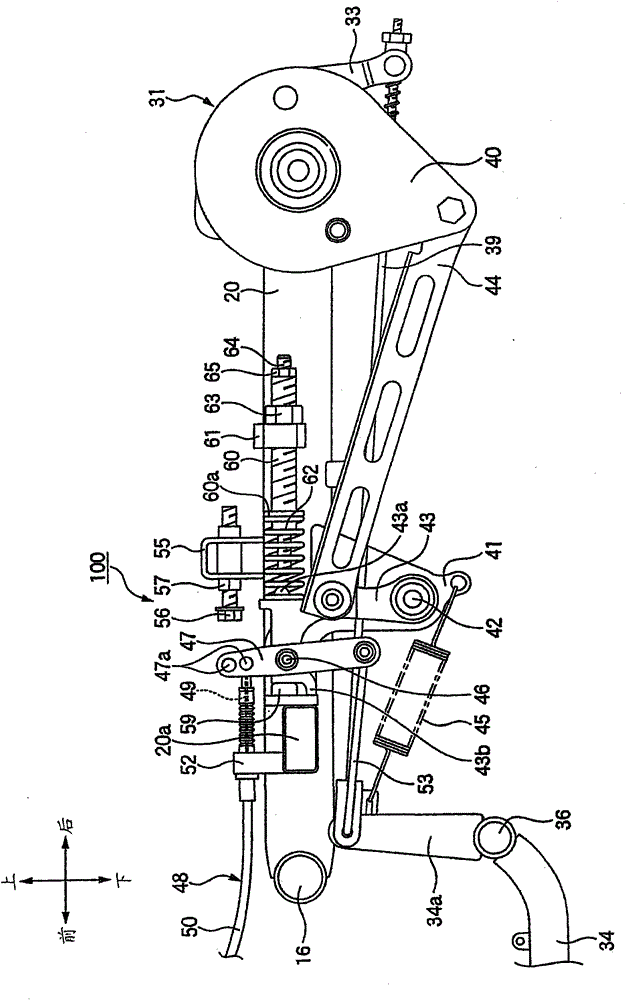 Interlock brake apparatus of motorcycle