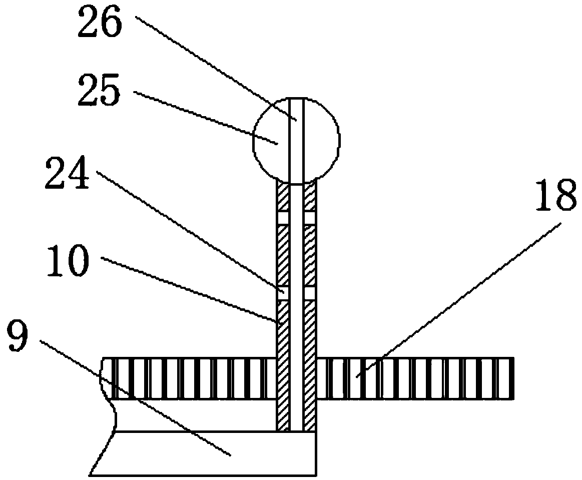 Test tube cleaning, disinfecting and drying device for biotechnology research and development