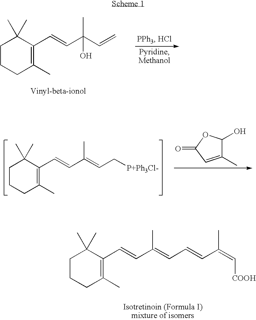 Process for preparation of highly pure isotretinoin