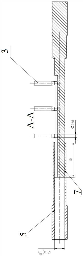 Coaxiality and symmetry degree detection device and detection method