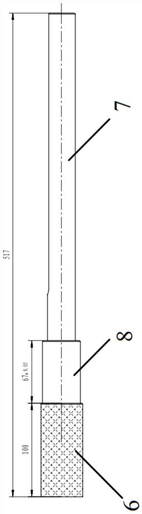 Coaxiality and symmetry degree detection device and detection method