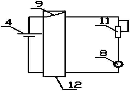 Handheld type yarn fault holographic simulation device used for spooling equipment