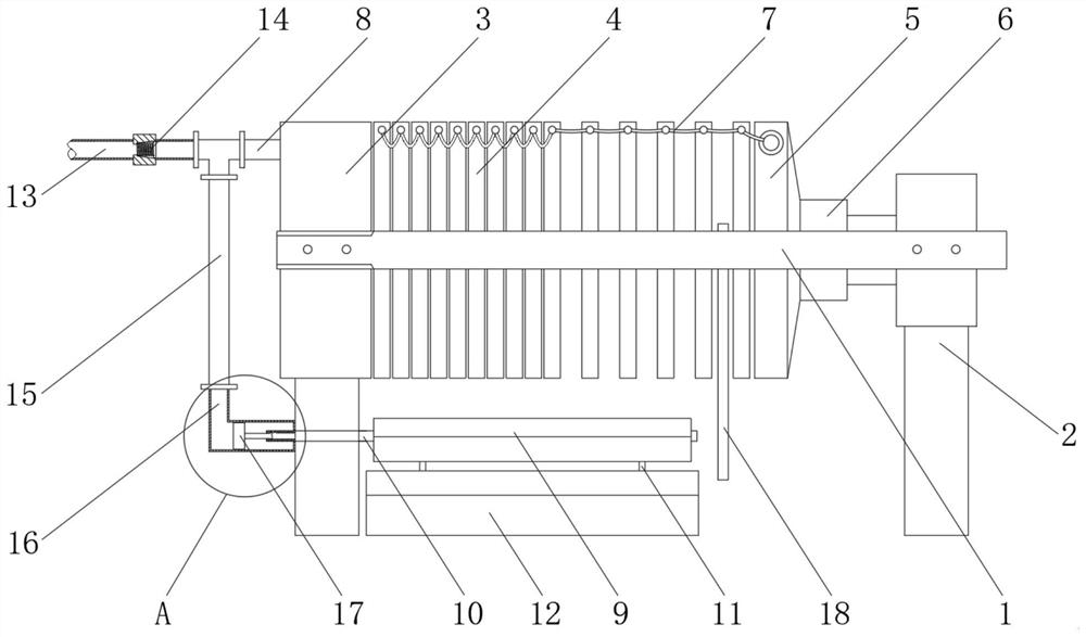 A kind of bioengineering membrane separation and filtration equipment