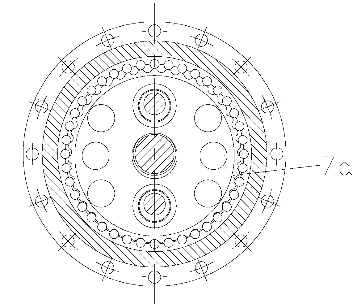 Precise planetary cycloid reducer