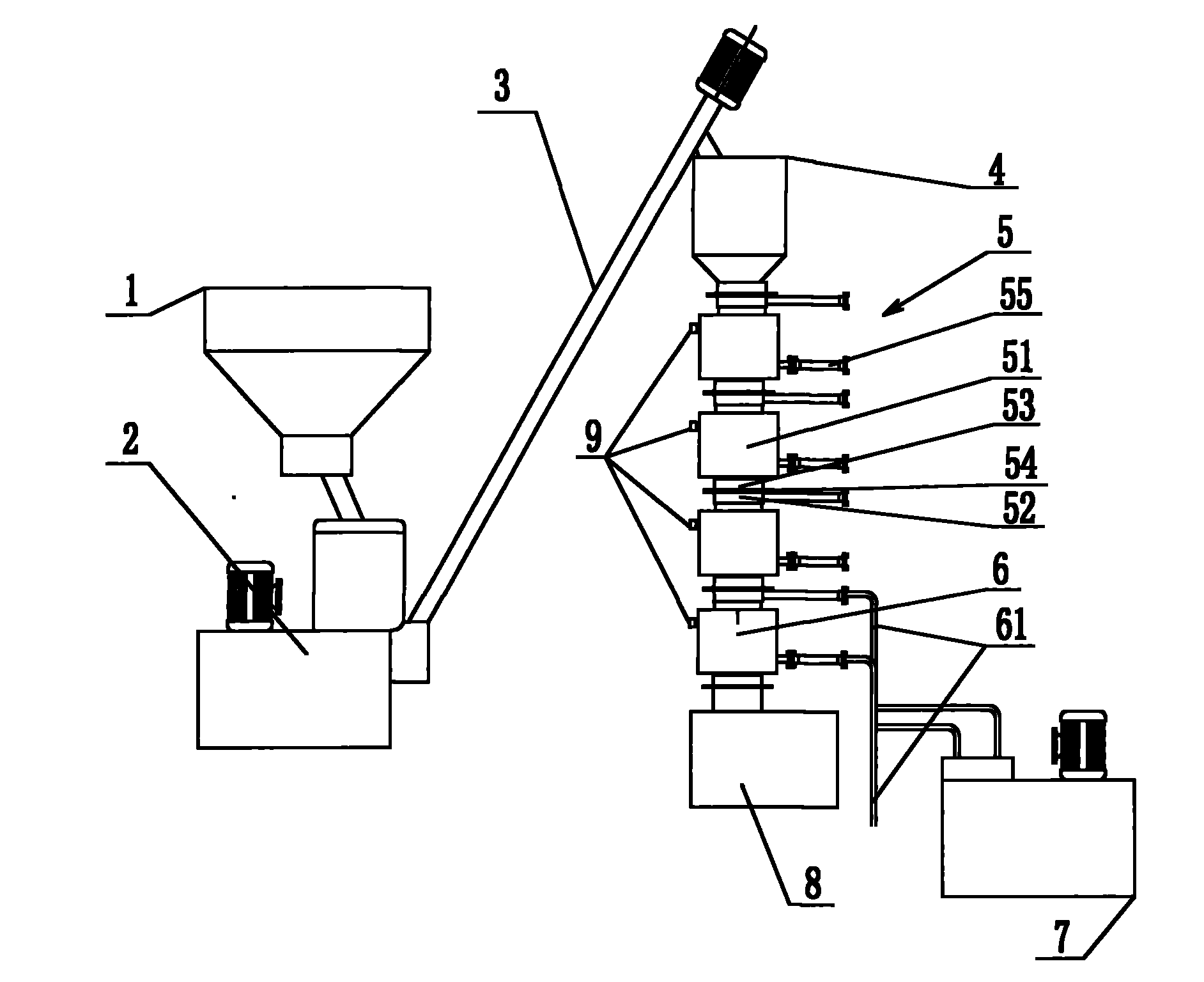 Automatic devulcanizing and plasticizing device and method for waste rubber powder