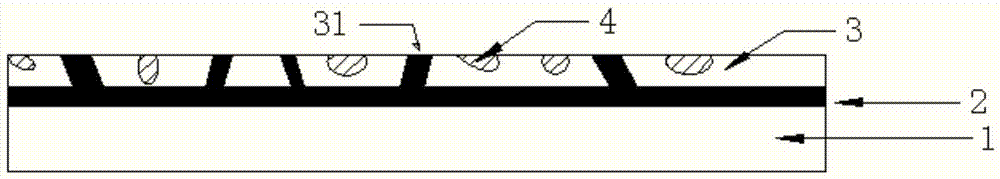 A method for distributing ceramic brick powder