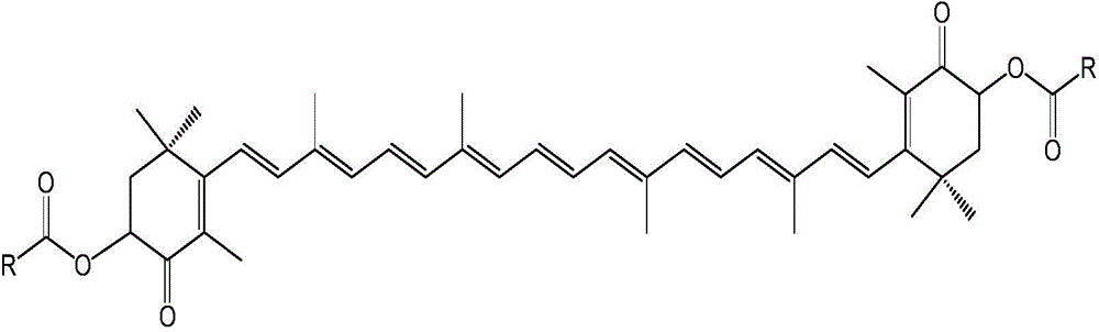 Method for preparing high-aqueous-dispersion astaxanthin ester microspheres