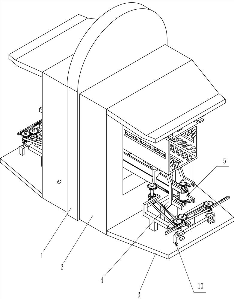 A closed material exchange window sill to prevent the spread of viruses