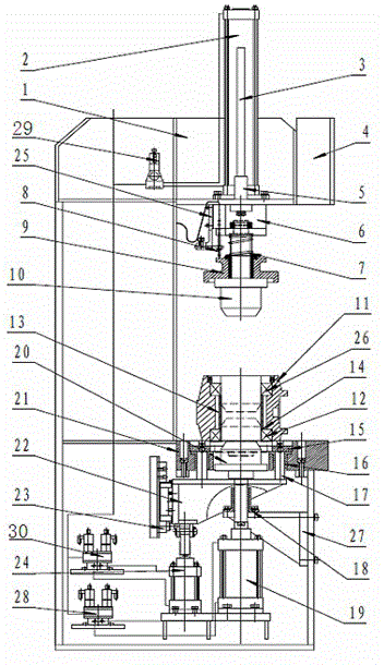 Spacer selecting machine for hanging plate spring seat