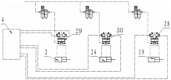 Spacer selecting machine for hanging plate spring seat