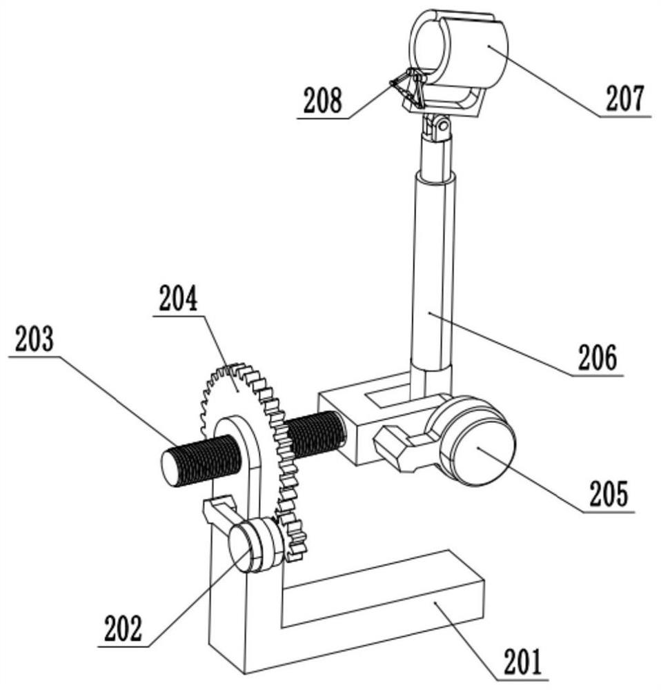 Knee joint active flexion and extension function exercise robot used after artificial total knee replacement