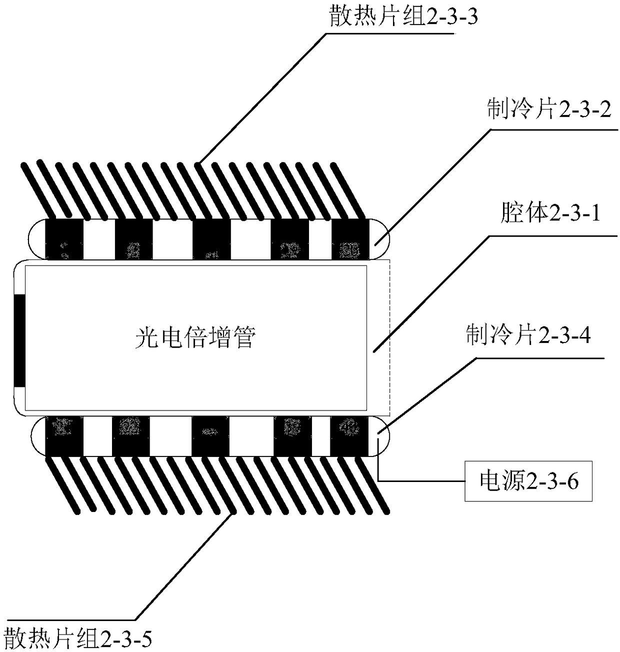 Wide-measuring-range weak illuminance measuring device