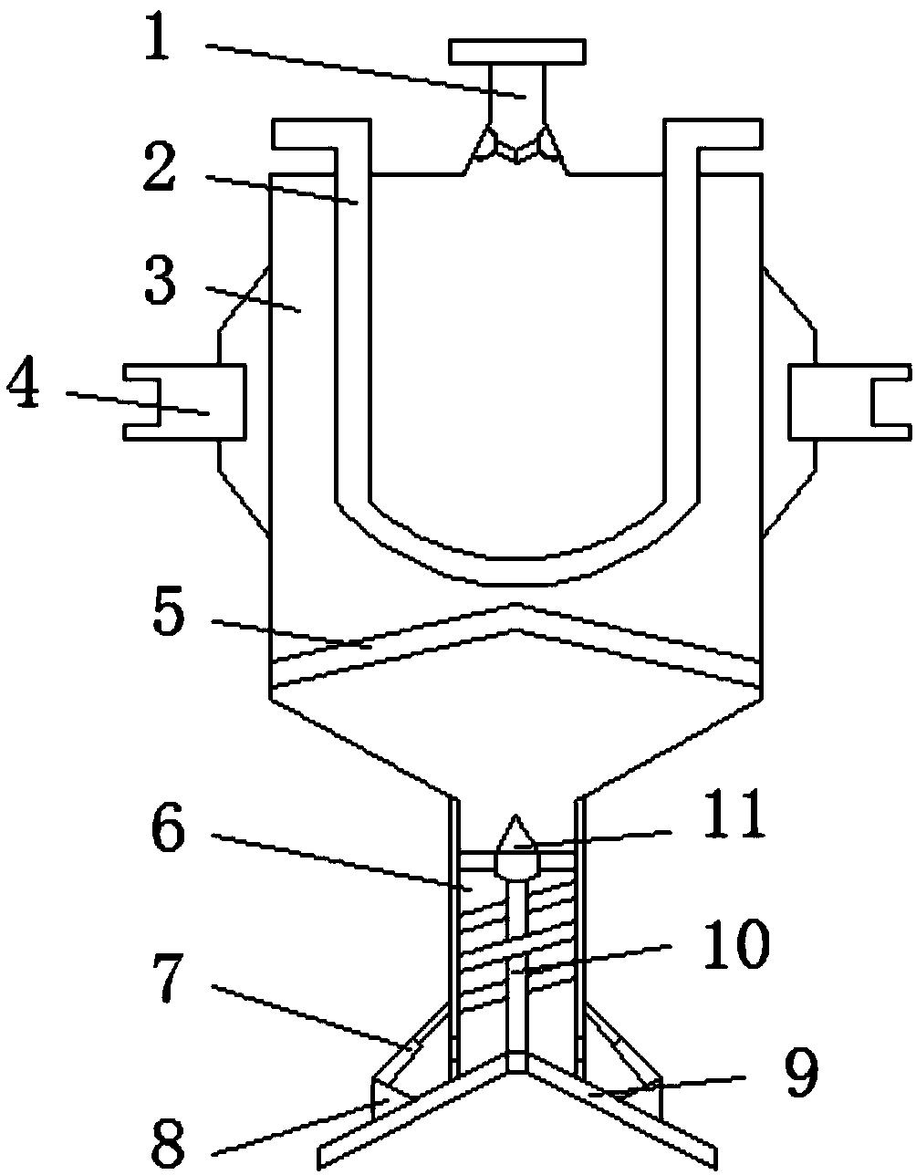 Spinning all-dimensional water spraying device