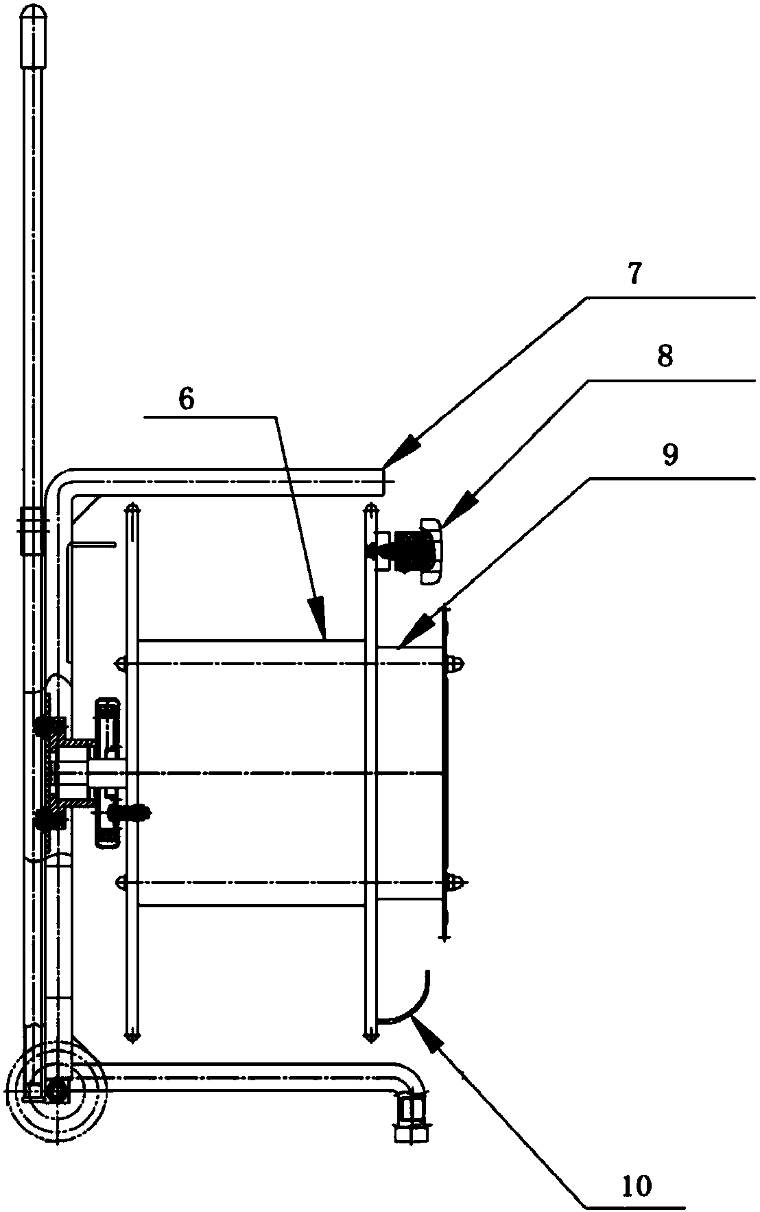 Portable emergency repair optical cable device