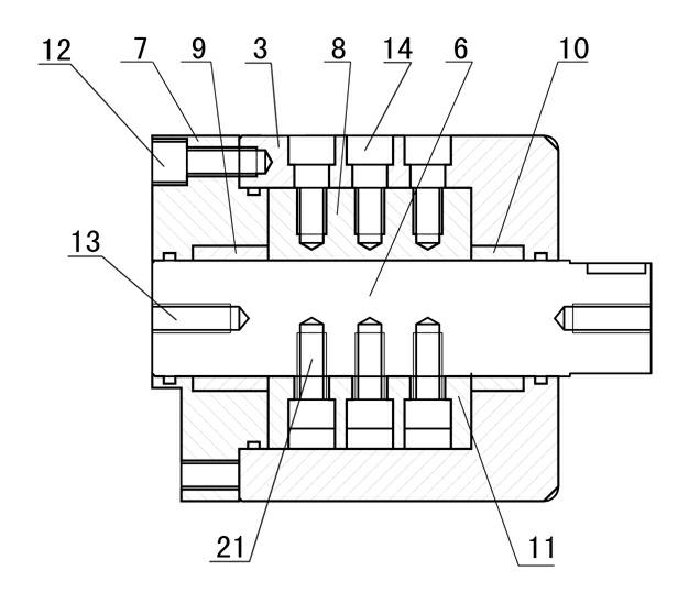 Hydraulic swing resistance device capable of adjusting bidirectional resistance