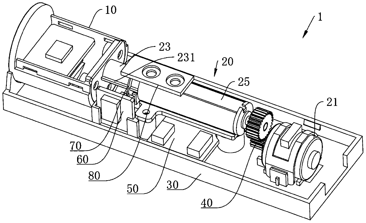 Rotatable lifting camera and display device