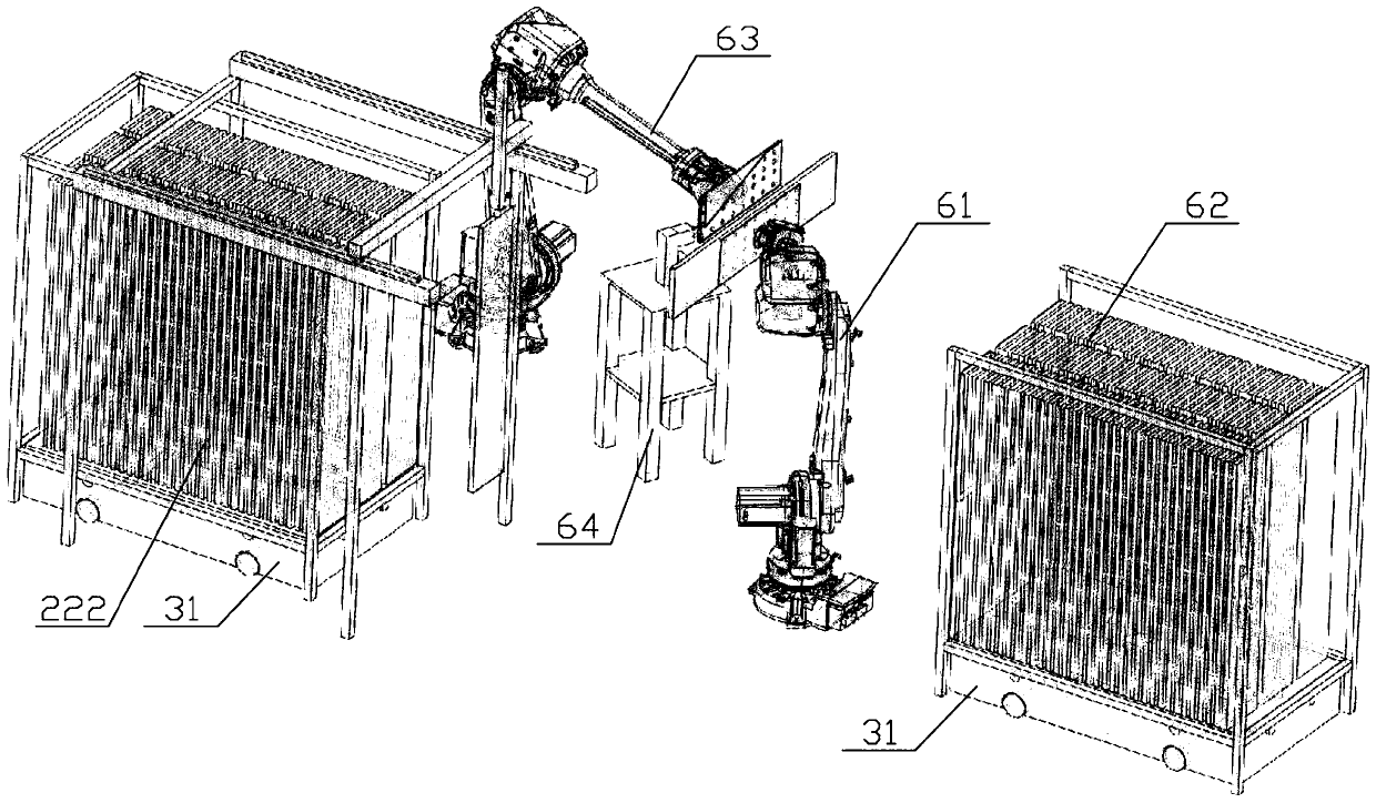 A kind of sponge unit automatically sticking the sheet metal parts of two air conditioners and using method thereof