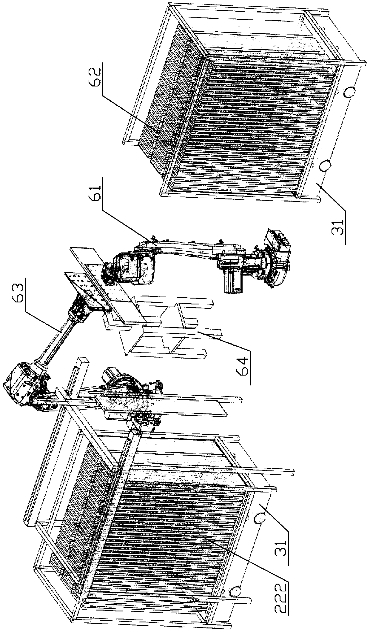 A kind of sponge unit automatically sticking the sheet metal parts of two air conditioners and using method thereof