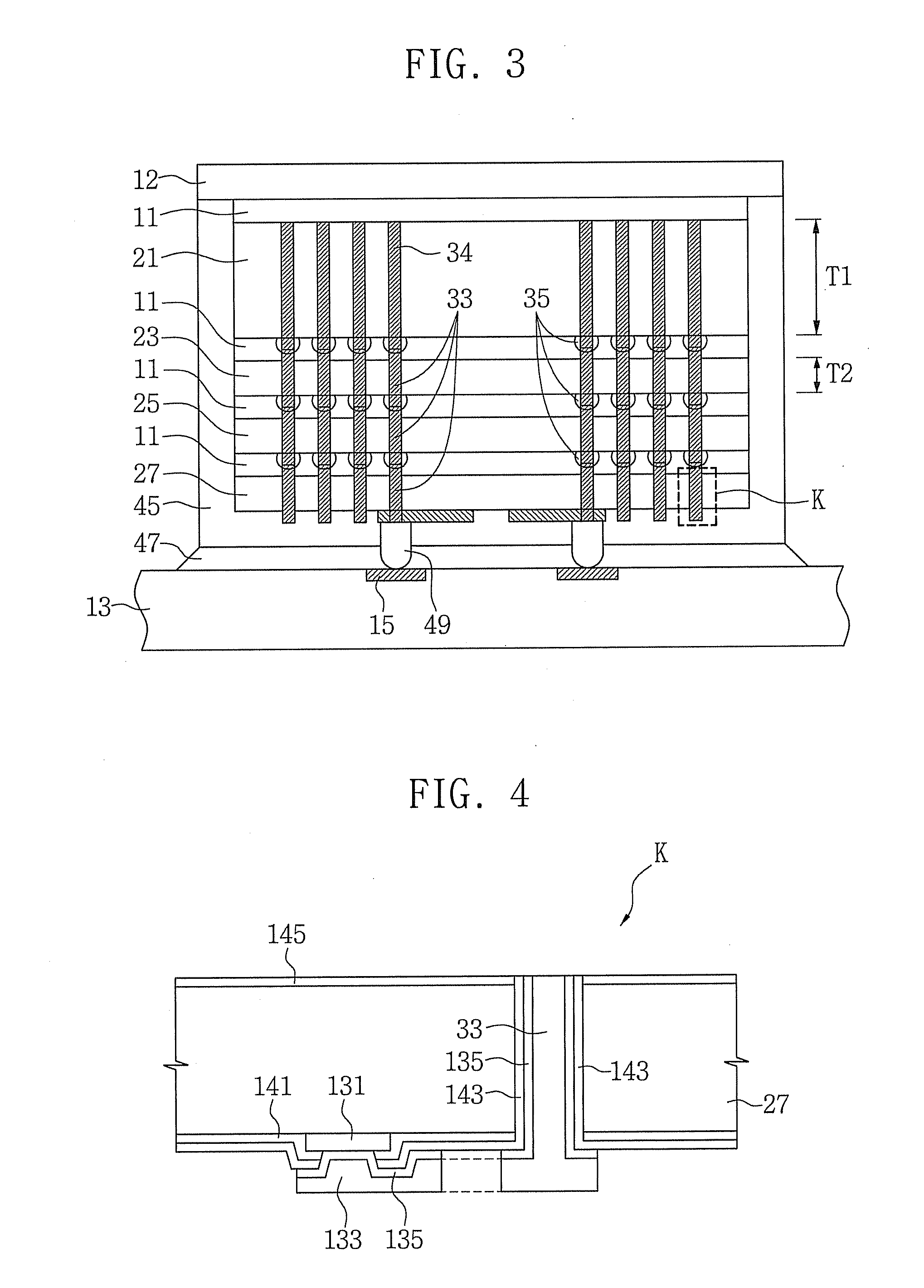 Stacked Semiconductor Device And Method Of Fabricating The Same