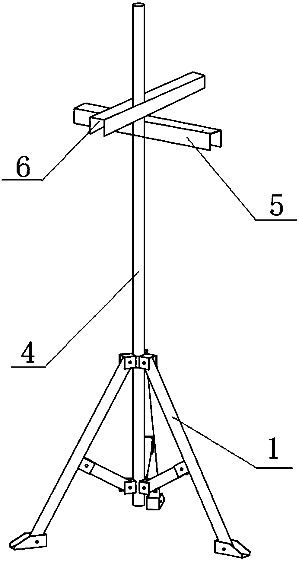 Small-sized meteorological environment monitoring integrated machine device