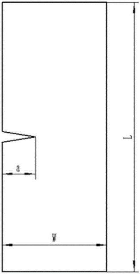 Bidirectional fatigue crack expansion rate testing method and testing system