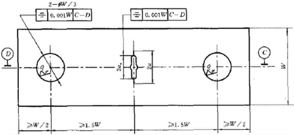 Bidirectional fatigue crack expansion rate testing method and testing system