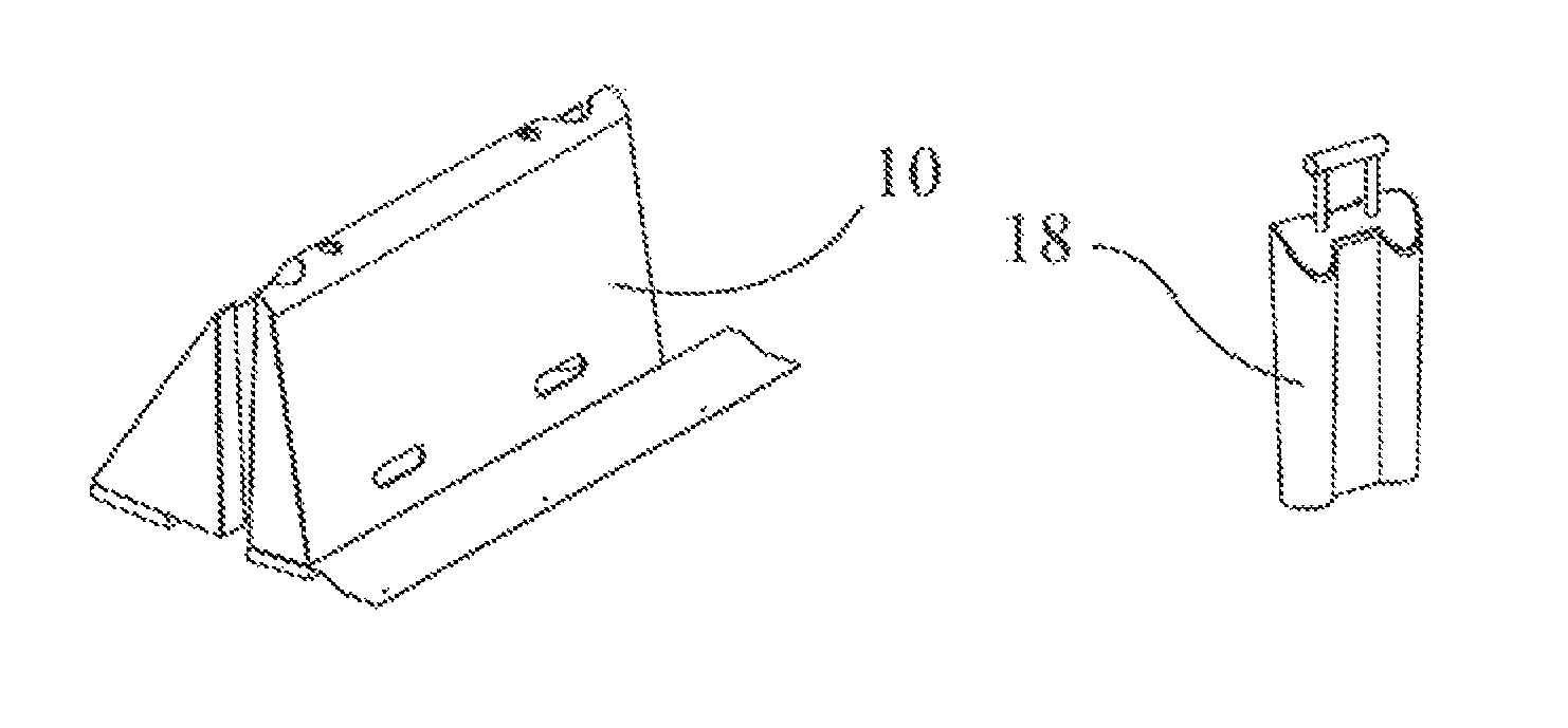 Self-filling modular barrier