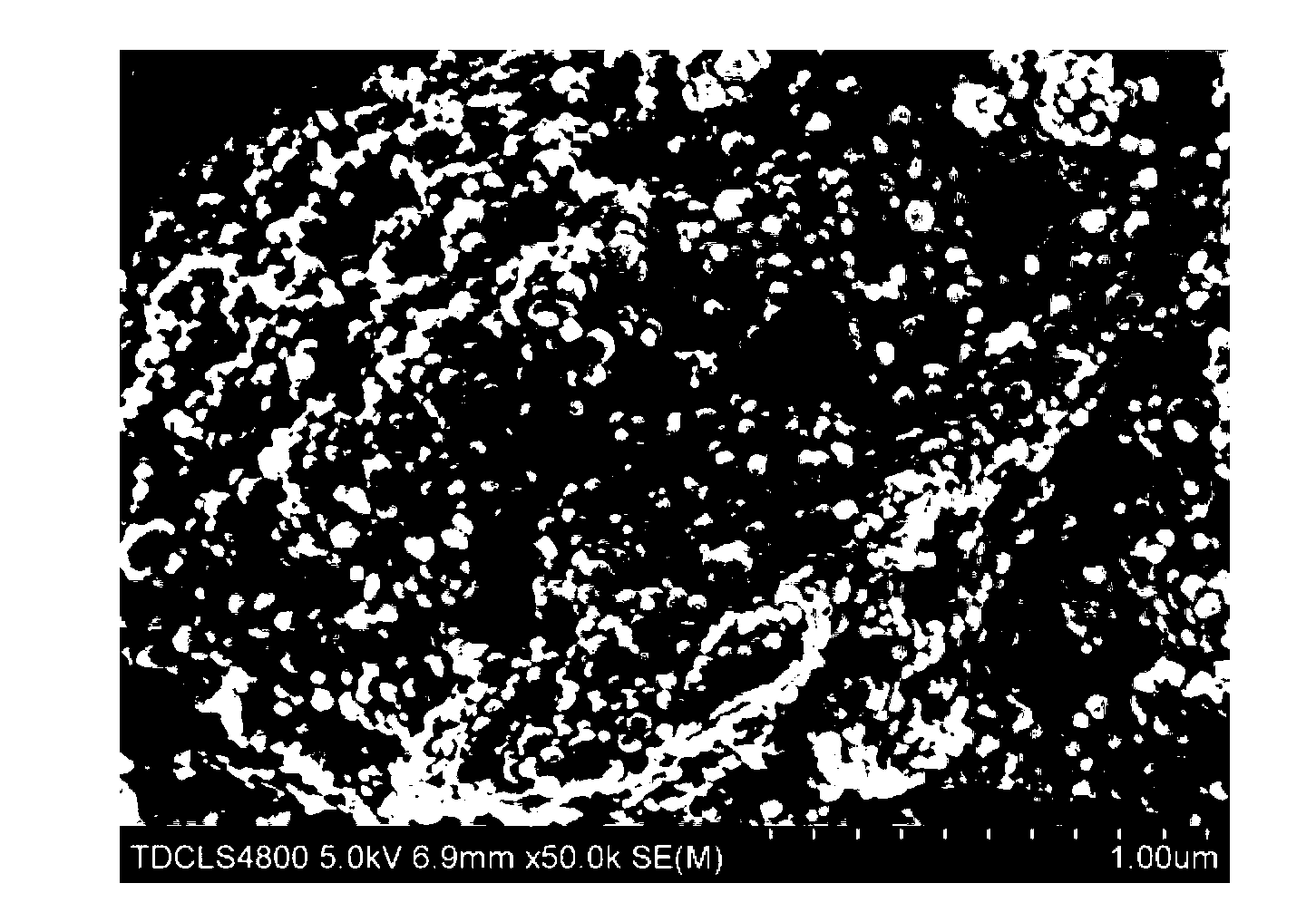 Method for preparing nano-silver particle and nano-silver wire mixed conductive ink