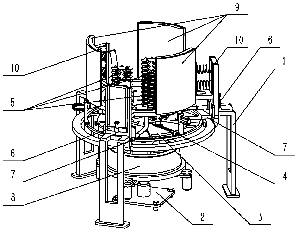 Motor shell cleaning equipment for industrial motor machining