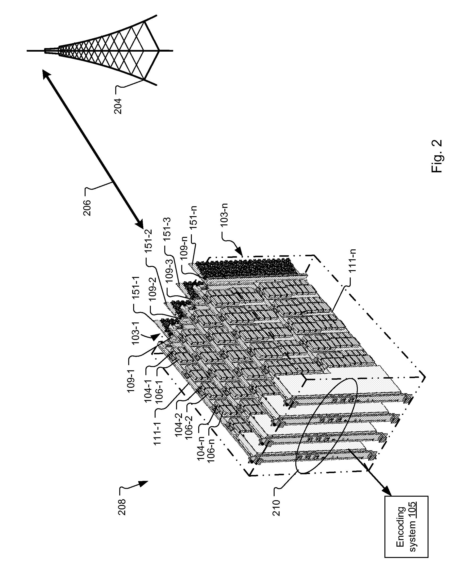 Method and System for Assigning Antennas in Dense Array