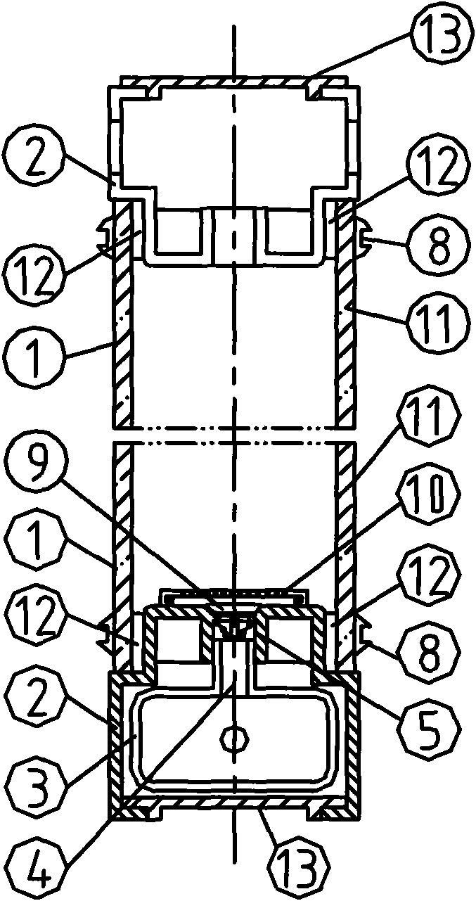 Assembled flat-plate photobioreactor