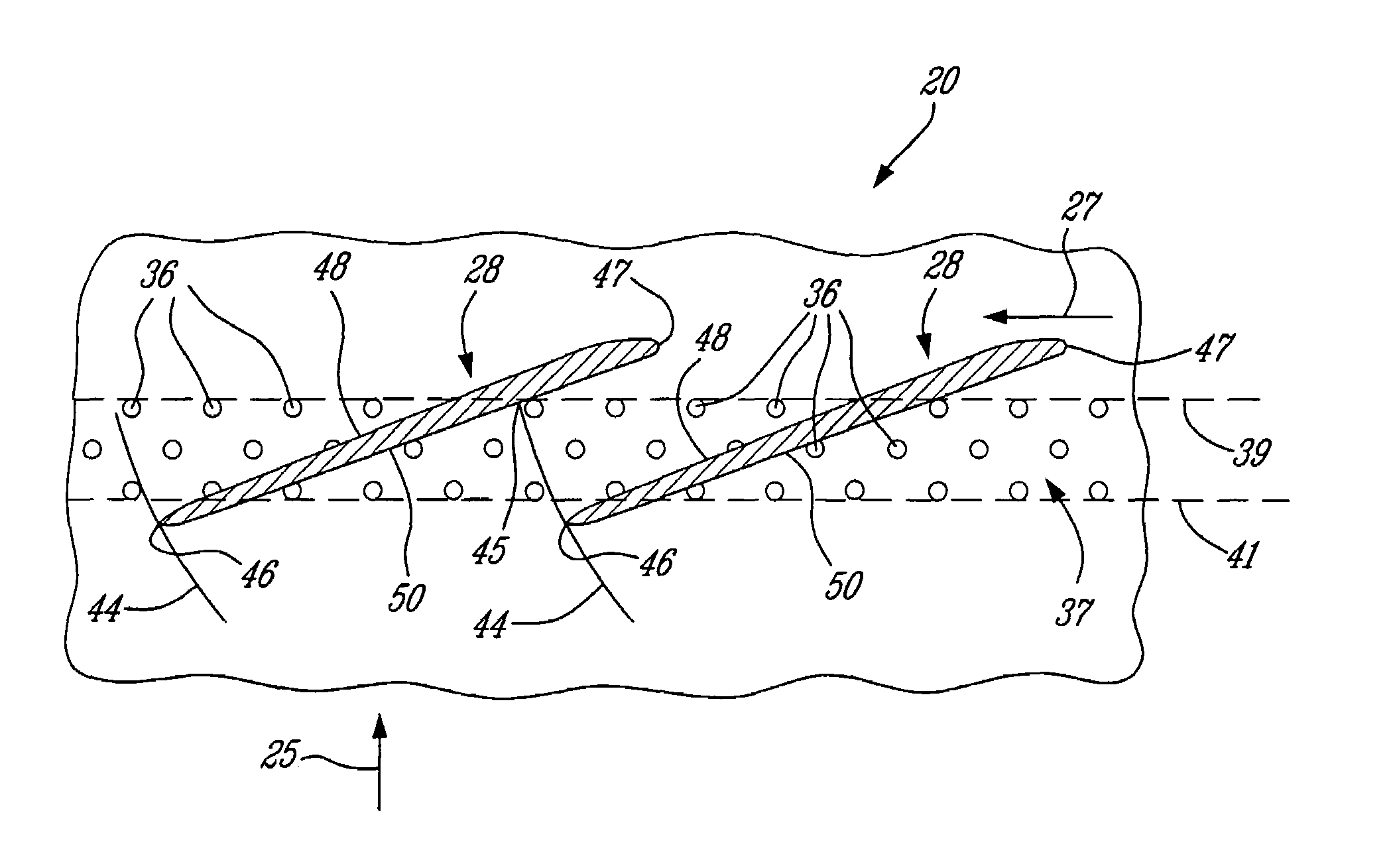 Shockwave-induced boundary layer bleed