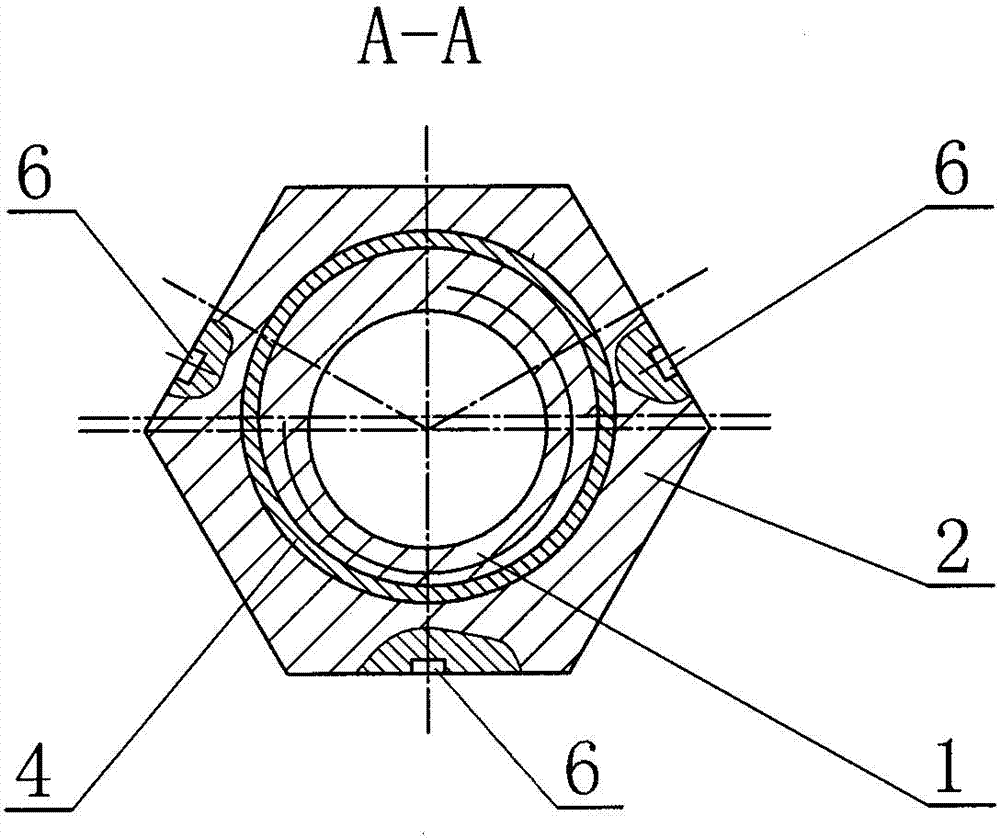 Eccentric type self-locking nut