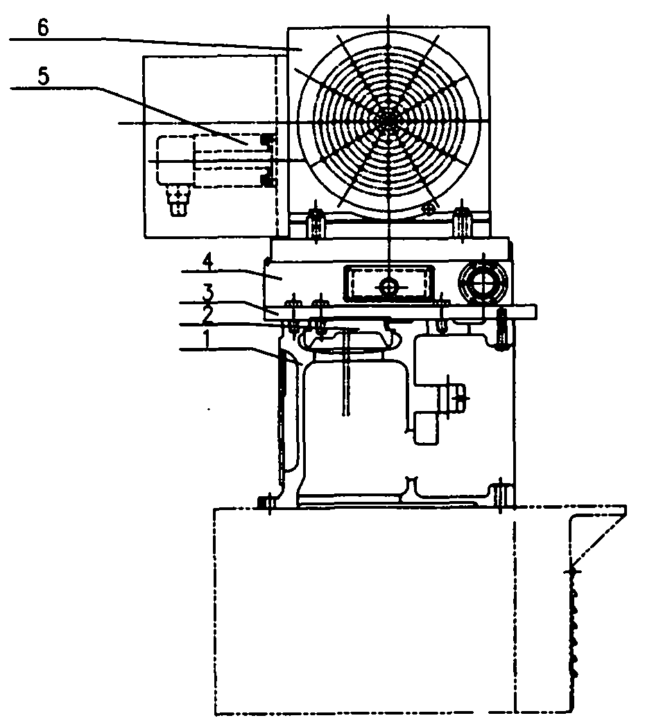 Numerical control machine tool for machining bearing retainer