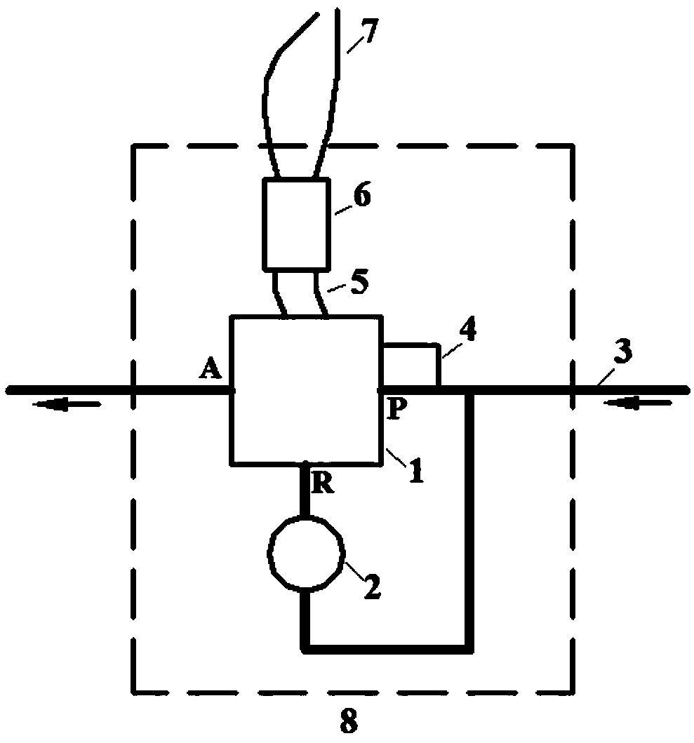 Air saving device and air supply method for crust breaking cylinder