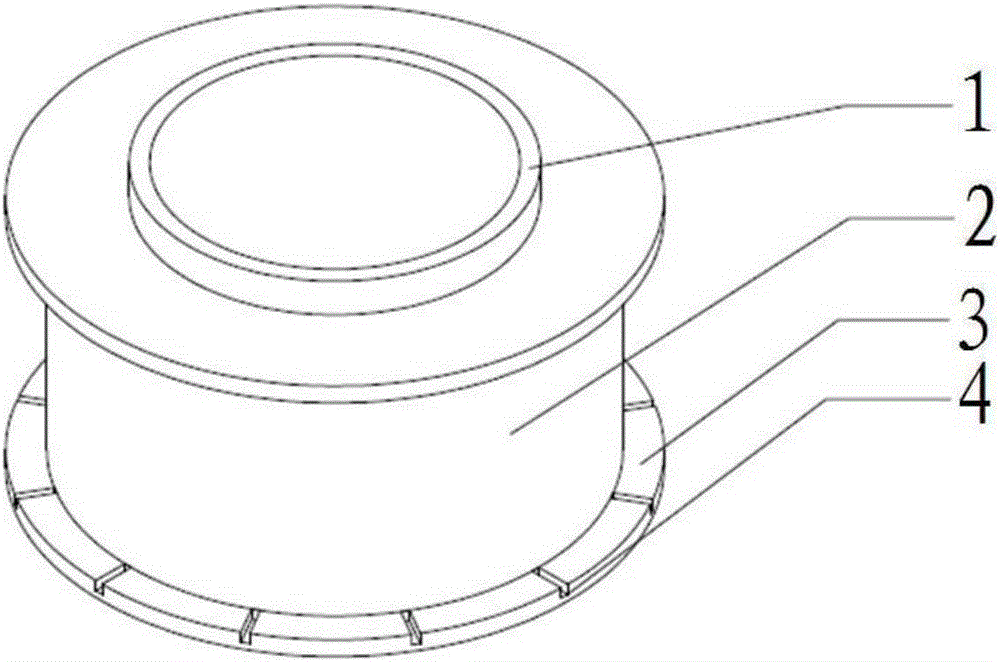 Superconducting coil for superconducting cyclotron and winding impregnation method of superconducting coil