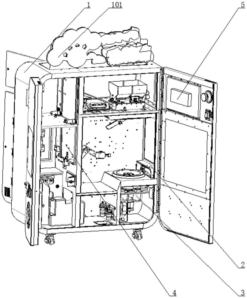 Full-automatic marshmallow machine and use method thereof