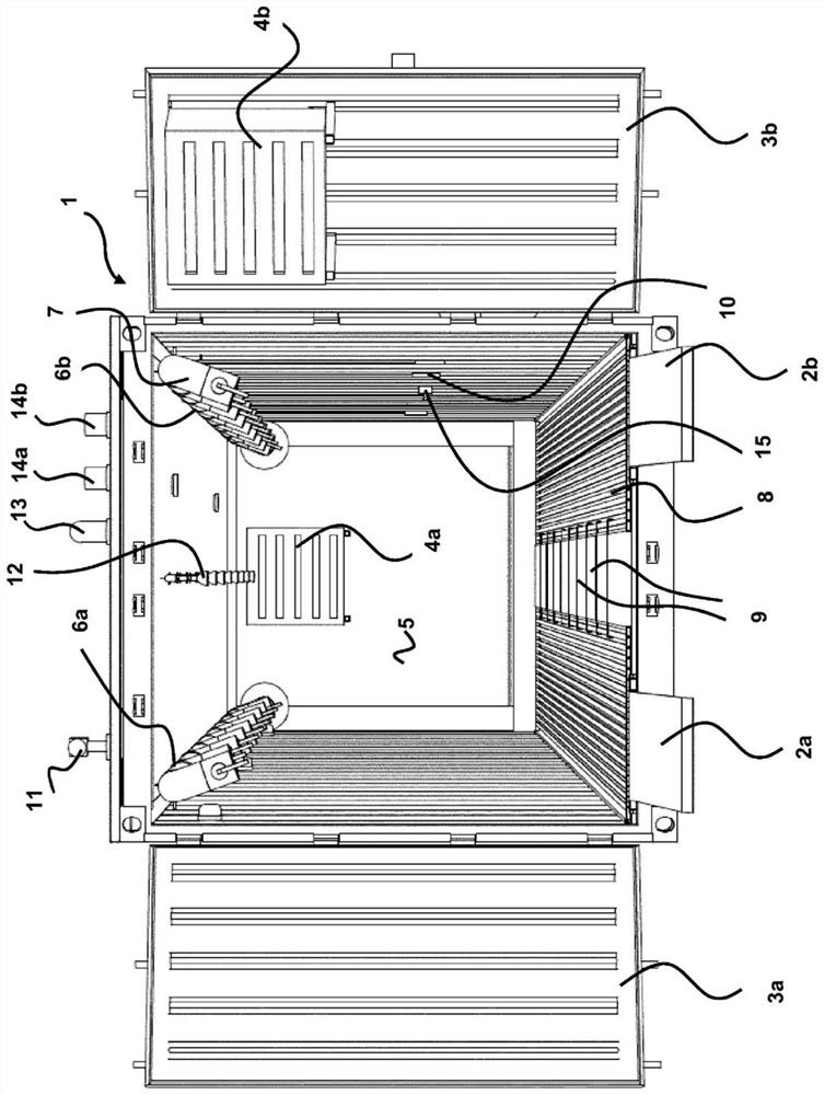 Apparatus for heat treatment of motor vehicles or motor vehicle parts