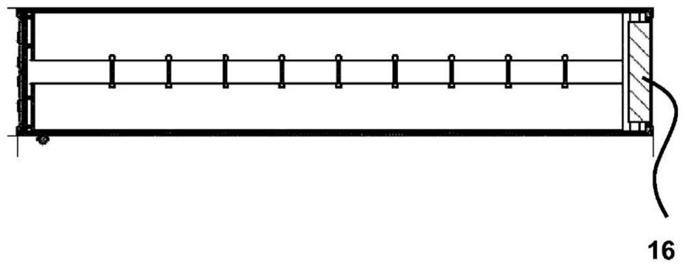 Apparatus for heat treatment of motor vehicles or motor vehicle parts