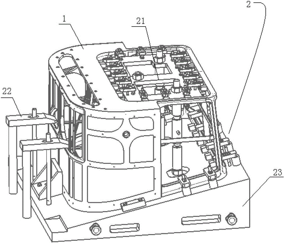 Machining method of thin-wall heterogenic titanium alloy part