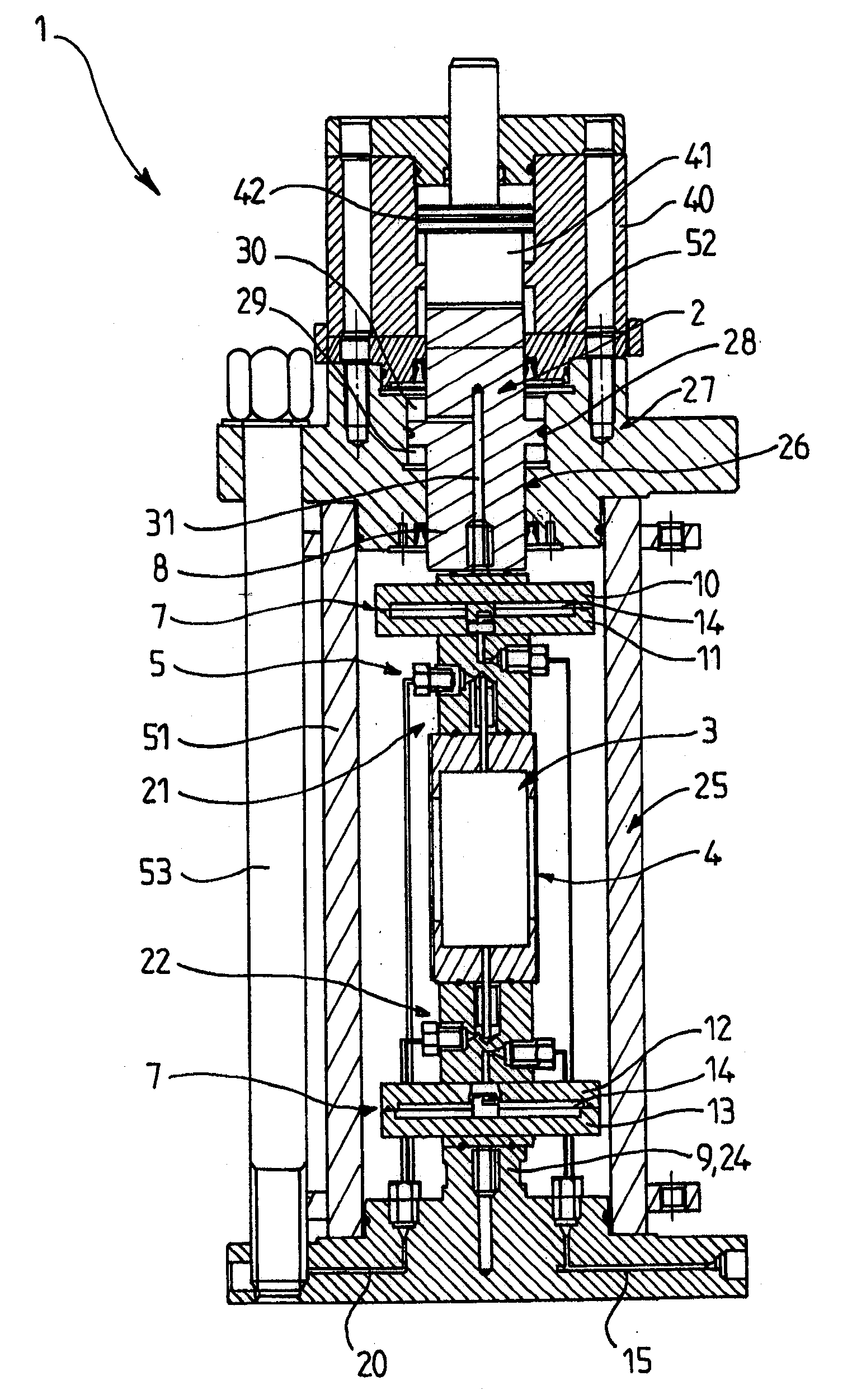 Triaxial cell for the testing of geomaterials in compression and in tension