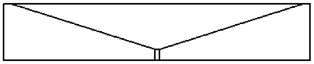 Processing method of axial cone mirror