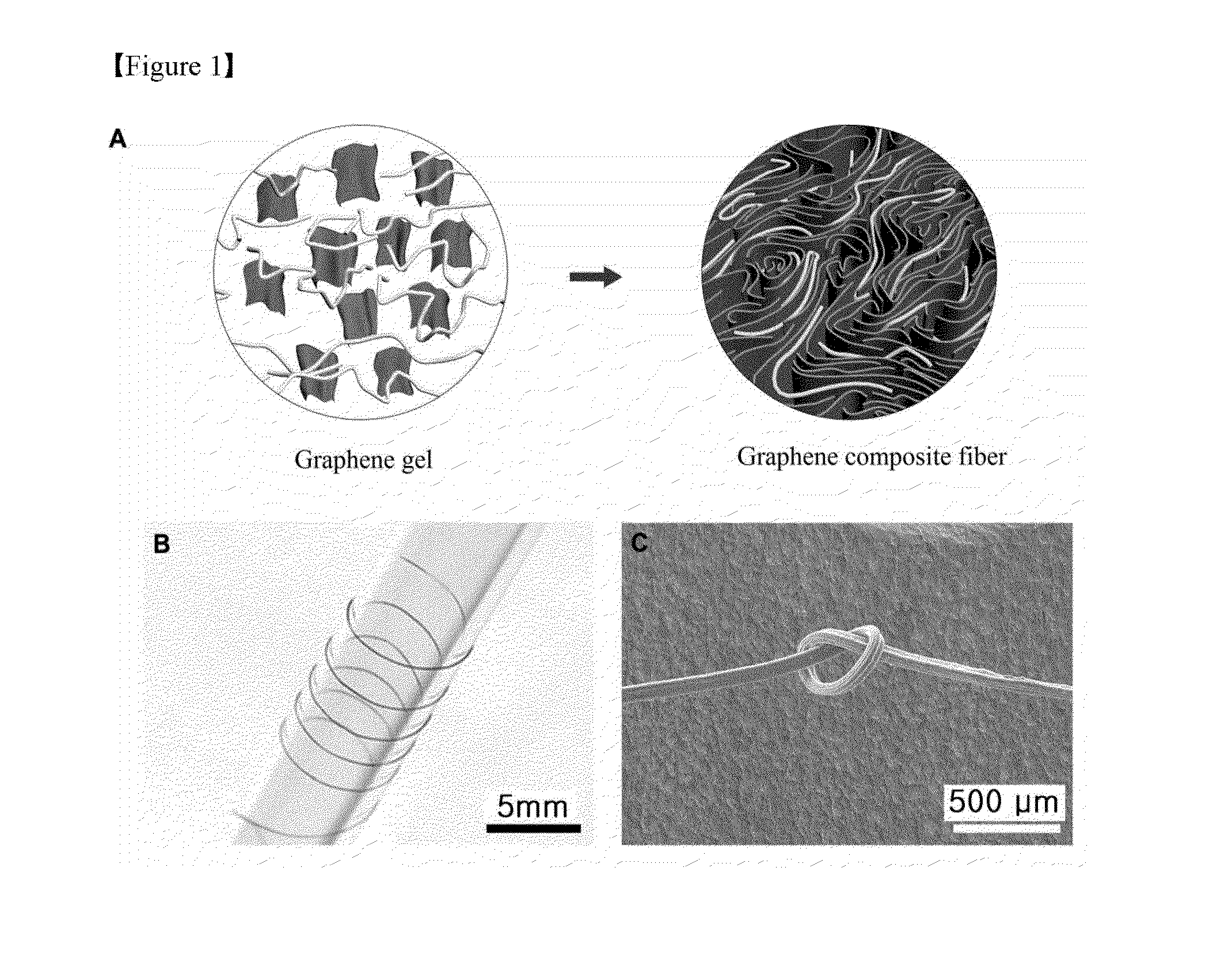 Graphene conjugate fiber and method for manufacturing same