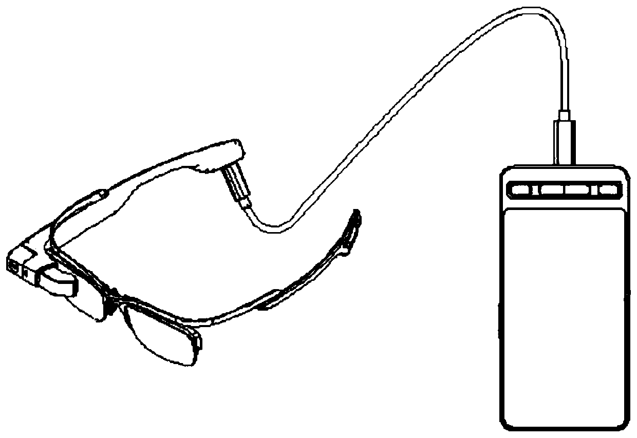 Metering equipment fault detection method based on AR technology