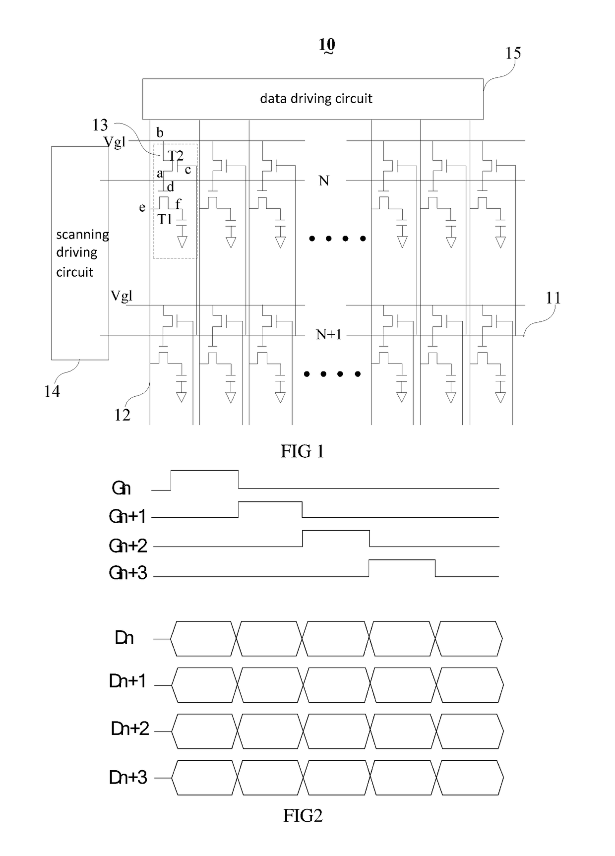 Array substrates and display panels